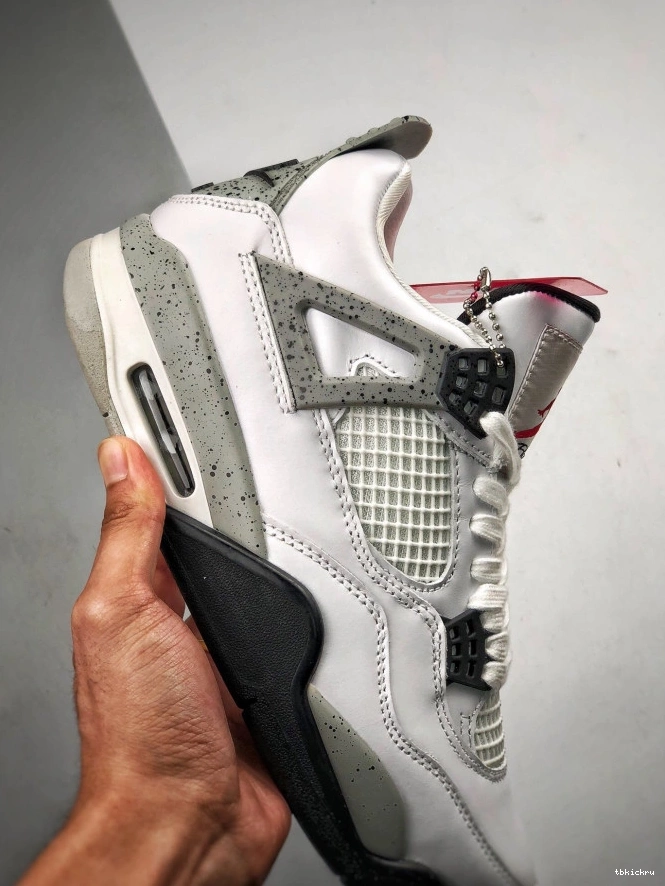 Rep TBK (nike) 840606-192 OG 4 White Cement Jordan Air 0809